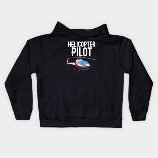 Helicopter Pilot Kids Hoodie